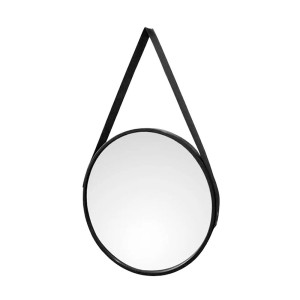 ESPELHO REDONDO COM ALÇA 45CM EPR4545 PRETO SPM