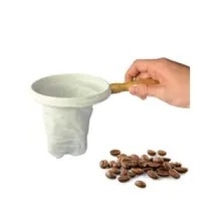 COADOR FLANELA COM ARO PEQUENO E CABO DE MADEIRA 11 CM X 15 CM 110 ESPERANCA