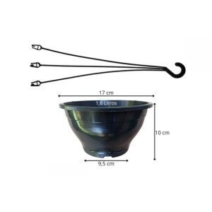 CUIA 17 PRETA ALCA PLAST PCT 96 006 BIG PLAST