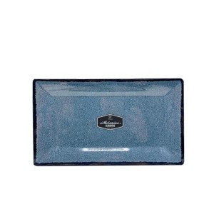 TRAVESSA MELAMINA CHUMBO 35X20X2CM 4780 BELLAGIO 