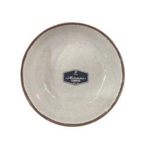 PRATO FUNDO 1000ML 4601 AREIA MELAMINA BELLAGIO 