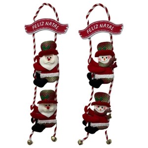 PENDENTE PELUCIA NA CORDA WFH2994 C/ GUIZO RIO MASTER