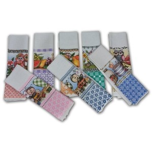 PANO DE ALGODAO 10 MOLDURA 40CMX65CM 0111 E. TAMER