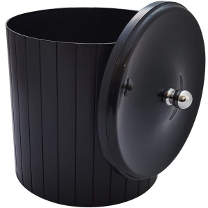 CESTO ECONÔMICO 5LT PRETO 0101/01 PLASTUTTI