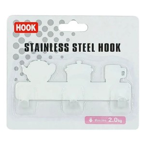 GANCHO DE PAREDE MG-9598 METAL MEGAGIFT