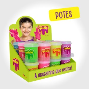 Gelelé Glitter 152g  3211 - Doce Brinquedo