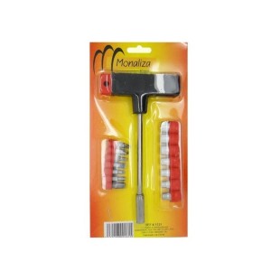 Chave '' T ''  15 peças  1131 - Monaliza
