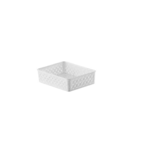Cesto Organizador Rattan 24x19x6,5cm Nature - Paramount