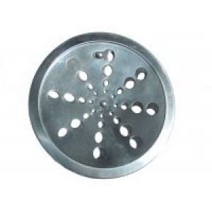 Grelha Redonda 150mm Abre/Fecha Aço Inox 200002 - Overtime