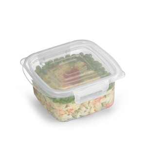 Pote Quadrado Com Trava 860ml  037/8 - Nitron