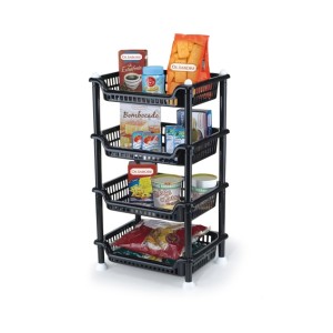 Prateleira E Organizador Multiuso 4 Andares  053 - Nitron