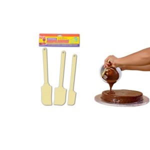 Espátulas Raspa Sobras - 3 Peças  074 - Maxximo