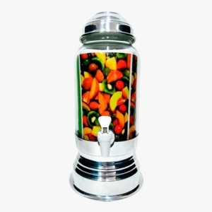 Vidro Suqueira 2,20lt Com Suporte 2094 - UD Brasil