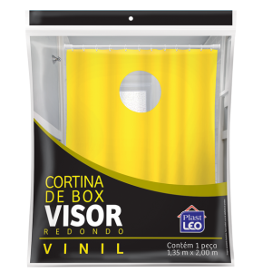 Cortina Box Lisa Vinil Visor Red  608 - Plast show