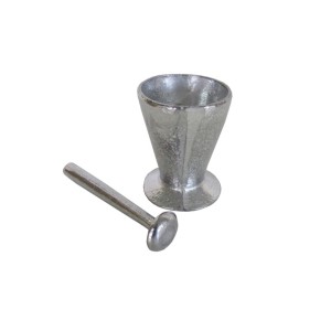 Pilão Com Socador de Aluminio - Tec Lar