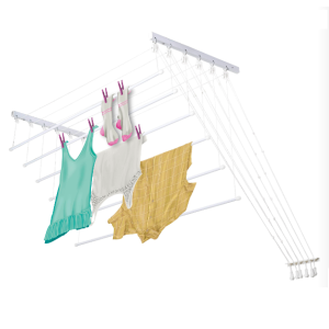 Varal Pratica Teto/Parede 1,20 em Aço 141031 - Secalux