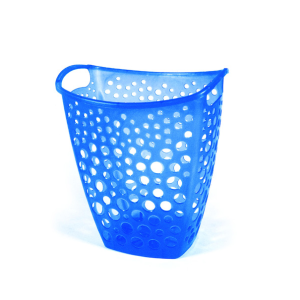 Cesto de Lixo Telado 8 L Azul  016 - Brasami