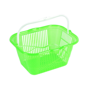 Cesto Para Prendedor de Roupas Verde  273 - Brasami