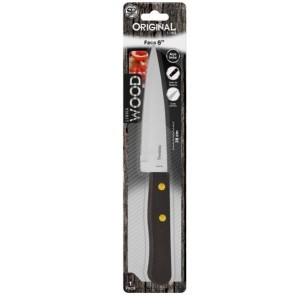 Faca Wood 6 Cabo Escuro  SL0452 - Seletiva