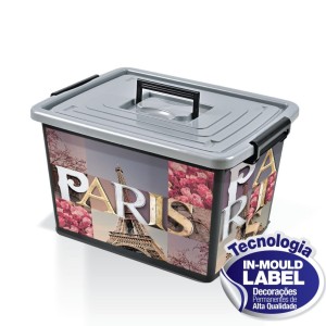 Container Organizador 35L Label  25242 - ARQPLAST