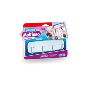 Gancho Multiuso Grande Com 1 Peça  0501 - Plasbrink