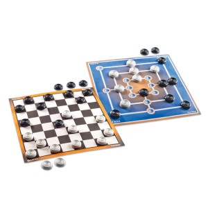 Jogo de Damas e Trilhas  457 - Plasbrink