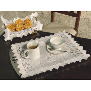 Toalha de Chá Renda - Romance