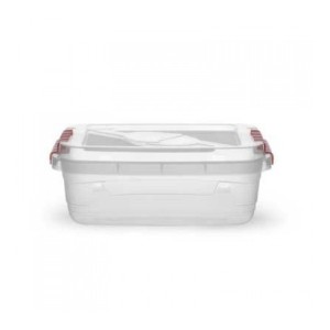 Caixa retangular com trava 2,8l  6838- Inplast