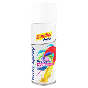 Tinta Spray 200ml Mundial Prime UG Branco  AE01000091 - Aeroflex