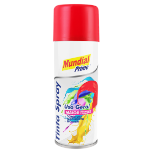 Tinta Spray 200ml mundial Prime UG Vermelho  AE01000052 - Aeroflex
