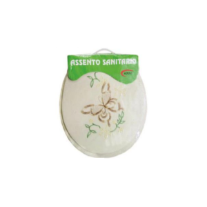 Assento Sanitario Almofadado Bordado  GUBLY-0072 - Elegantec