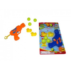 Pistola Lança Bolhas Com Alvos  AB7473 - Altimix