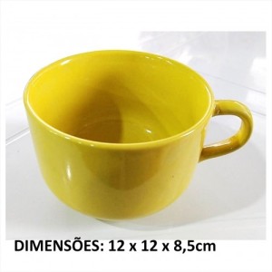 Caneca Jumbo Amarela  82 - HR