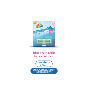 Bloco Sanitario 35g Citrus  AC1025 - Novo Frescor