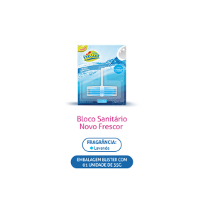 Bloco Sanitario 35g Lavanda   AC1023 - Novo Frescor