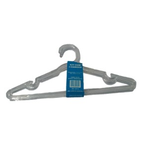 Cabide Cristal infantil Transparente Com 3 Peças BP12 - Ballarin