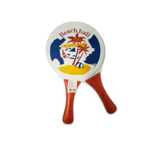 Conjunto Com 2 Raquetes de Praia e 1 Bolinha  BJ1102 - BJ PoP
