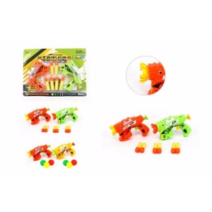 Pistola Lança Dardos e Bola WB4205 - Wellmix