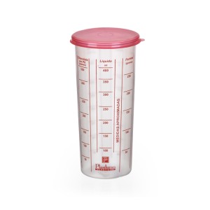 Copo graduado com tampa 450ML  440103 - Plasduran