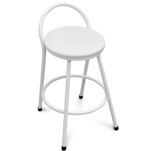 Banco Artimix Baixo Branco - Metalmix