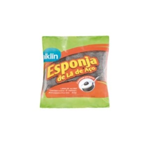Alklin Esponja De Lã De Aço 40G C/6 7951 - SCHWANKE