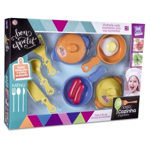 Nossa Cozinha Frigideira Colors  7677 - ZUCA TOYS
