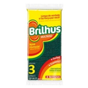 Brilhus Esponja Multi C/3PÇS 45103 - BETTANIN