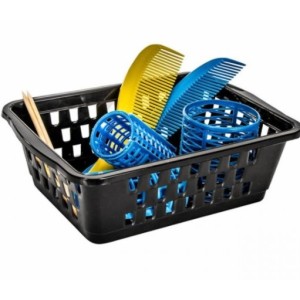 CESTA ORGANIZADORA 1400ML 1948 PRETA ERCAPLAST