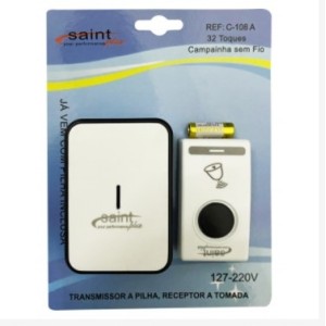 Campainha Sem Fio C-108 - PEN TECH