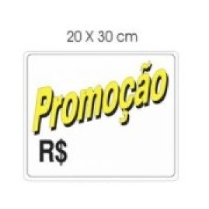 Placa(PROMOCAO) 20X30cm - ACESSO PLACAS