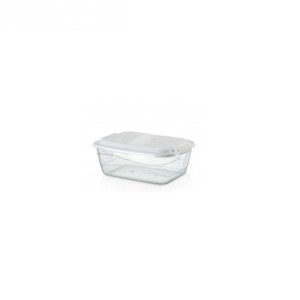 Container organizador 3L baixo transparente  124 - Rainha