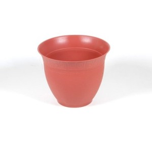 Vaso Redondo 14 cm Marrom RC  066 - BRASAMI