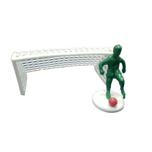 Kit Jogador C/Base Trave Verde E Branco Pct C/12Pçs 23 - DODO BRINQUEDOS