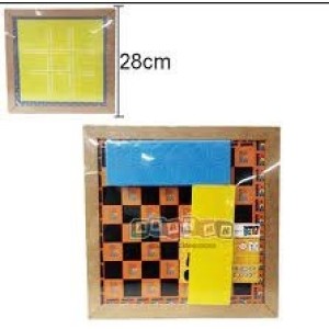 Jogo Da Dama E Jogo Da Velha C/Pedras  011 - MCC BRINK